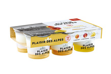 Yaourt sucré aux fruits jaunes Yaourt sucré aux fruits jaunes