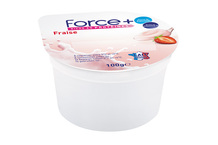 Spécialité laitière à la fraise Spécialité laitière à la fraise
