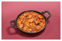 Rougail de saucisse boucanée aux épices douces