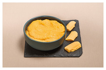 Purée de patate douce cuisinée à la crème