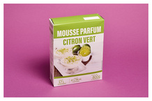 Mousse parfum citron vert - préparation déshydratée