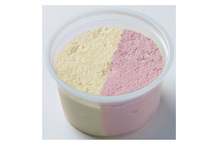 Timbale vanille-fraise