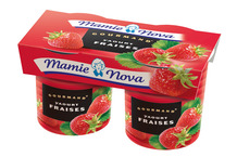 Yaourt gourmand fraise