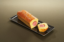 Brioche fourrée au saucisson