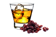 Crème glacée rhum-raisins au rhum des Antilles