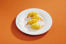 Crevette en cocon de pomme de terre