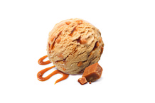 Crème glacée caramel
