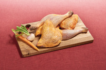 Cuisse de pintade sciée VF