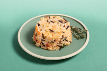 Timbale camarguaise au riz sauvage