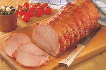 Rôti de porc supérieur cuit  doré VPF