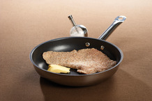 Escalope de veau marinée, à la milanaise