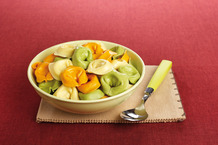 Tortelloni trois couleurs fromage