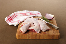 Morceau de cuisse de poule pour coq au vin VF