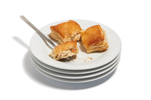 Feuilleté au poulet et à la crème