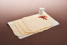 Fond de tarte flambée rectangulaire