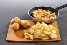 Pomme sautée en rondelles préfrite