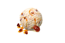 Crème glacée rhum-raisins