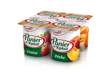 Yaourt Panier de fruit panaché Yaourt Panier de fruit panaché