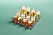 Verrines cocktail assorties Verrines cocktail assorties