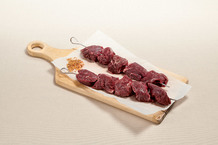 Brochette d'onglet de boeuf