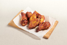 Wing de poulet barbecue cuit