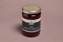 Confiture de cerise noire au piment d'Espelette