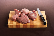 Noix de joue de porc confite