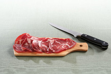 Coppa sel sec tranchée