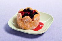 Charlottine vanille-fruits rouges