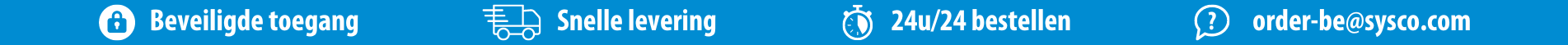 SYSCO VOTRE PARTENAIRE AU QUOTIDIEN